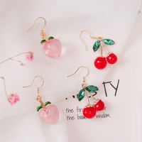 New Fashion 925 Silver Hook Simple Transparent Resin Earrings Acrylic Earrings main image 3
