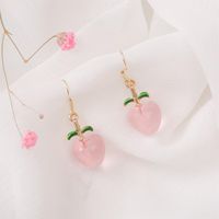 New Fashion 925 Silver Hook Simple Transparent Resin Earrings Acrylic Earrings main image 5