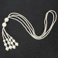 New Fashion Multilayer Pearl Necklace Wholesale main image 5