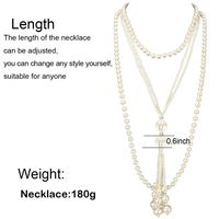 New Fashion Multilayer Pearl Necklace Wholesale main image 6