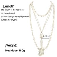New Fashion Pearl Necklace 2 Piece Set Wholesale main image 3