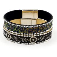 New Fashion Korean Velvet Paste Millet Beads Geometric Bracelet Wholesale main image 6