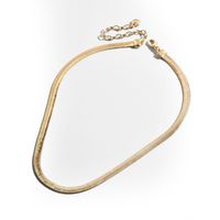 New Clavicle Chain Retro Simple Big Brand Bead Chain Three-layer Necklace Women sku image 3