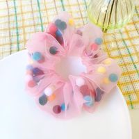 New Fashion Candy Color Elegant Wild Cheap Scrunchies Wholesale sku image 2