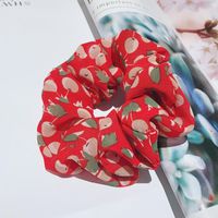 Simple New Fashion Retro Cherry Cheap Scrunchies Wholesale sku image 1