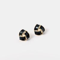 New Fashion Oil Drop Alloy Earrings S925 Silver Needle Fashion Earrings Wholesale sku image 3