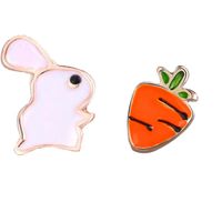 New Fashion Animal Cartoon Earrings Creative Retro Cute Sweet Fruit Earrings main image 5