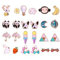 New Fashion Animal Cartoon Earrings Creative Retro Cute Sweet Fruit Earrings main image 3