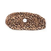 The New Fashion Colorful Stripe Fabric Headband Button Anti-le Hairband Wholesale main image 3