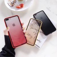 Acrylic Gradient Apple 11 Mobile Phone Case Suitable For Oppo Vivo Huawei Tpu Pc Phone Case Wholesale main image 6