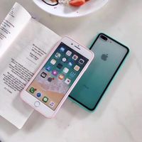 Acrylic Gradient Apple 11 Mobile Phone Case Suitable For Oppo Vivo Huawei Tpu Pc Phone Case Wholesale main image 4