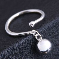 Korean New Fashion Sweet Ol Ball Pendant Open Ring Yiwu Nihaojewelry Wholesale main image 3