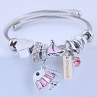 Nouveau Mode Simple Poisson De Bande Dessinée Mousseux Pendentif Multi-élément Bracelet Yiwu Nihaojewelry Gros Nhsc212300 main image 3