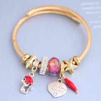 New Fashion Simple Cute Cat Love Pendant Multi-element Bracelet Yiwu Nihaojewelry Wholesale sku image 3
