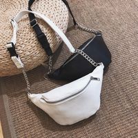 The New Trendy Korean Fashion One-shoulder Messenger Mini Waist Bag Wholesale main image 1