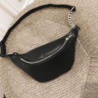 The New Trendy Korean Fashion One-shoulder Messenger Mini Waist Bag Wholesale sku image 2
