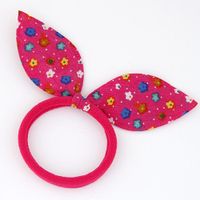 Korean New Fashion Sweet Rabbit Ears Cheap Scrunchies Yiwu Nihaojewelry Wholesale main image 7