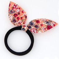 Korean New Fashion Sweet Rabbit Ears Cheap Scrunchies Yiwu Nihaojewelry Wholesale sku image 6