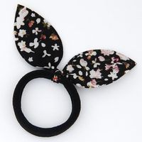 Korean New Fashion Sweet Rabbit Ears Cheap Scrunchies Yiwu Nihaojewelry Wholesale sku image 5