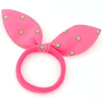 Korean Fashion Sweet Rabbit Ears Cheap Scrunchies Yiwu Nihaojewelry Wholesale main image 3