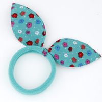 Korean Fashion Sweet Rabbit Ears Cheap Scrunchies Yiwu Nihaojewelry Wholesale sku image 3