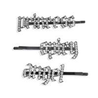 Wholesale Of New Fashion Letters Super Flash Diamond-set Cheap Hairpins main image 6