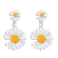 New Fashion Bridal Flower Daisy Sweet Earrings For Women sku image 1