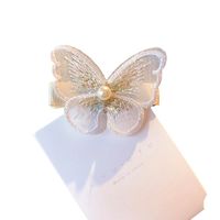 New Fashion Three-dimensional Embroidery Butterfly Cheap Hairpin Wholesale main image 6