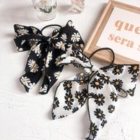 New Fashion Daisy Bow Tie Wild Cheap Scrunchies Wholesale main image 5