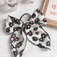 New Fashion Daisy Bow Tie Wild Cheap Scrunchies Wholesale sku image 1