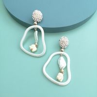 New Fashion Acetate Plate Acrylic Earrings For Women main image 3