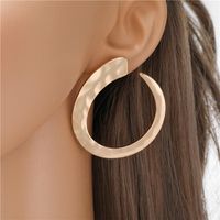 New Fashion Wild Alloy Geometric Irregular Circle Earrings Wholesale main image 5