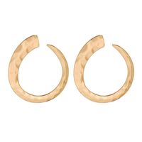New Fashion Wild Alloy Geometric Irregular Circle Earrings Wholesale sku image 1