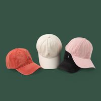 Ins Même Style Gris Délavé Rétro Lavé Casquette De Baseball Occasionnel Européen Et Américain Unisexe Cap Protection Solaire Soleil Chapeau main image 2