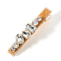 New Fashion Simple Inlaid Glass Diamond Cheap Side Clip Nihaojewelry Wholesale main image 6