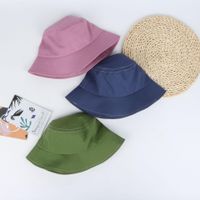 Net Red Fisherman Hat Spring And Summer Female Korean Version Of The Japanese Sun Hat Sun Protection Male Sun Hat Tide Solid Color Basin Hat Manufacturers main image 6