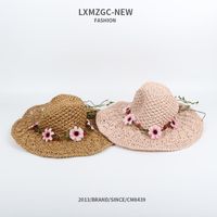 New Summer Foldable Straw Hats For Women On The Beach main image 4