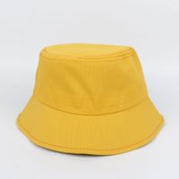 Net Red Fisherman Hat Spring And Summer Female Korean Version Of The Japanese Sun Hat Sun Protection Male Sun Hat Tide Solid Color Basin Hat Manufacturers sku image 2