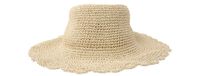 Hat Ladies Summer Handmade Big Brim Hat Parent-child New Outdoor Leisure Sun Hat Sun Hat Beach Cool Hat sku image 1