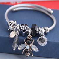 Mode Métal Sauvage Pan Dl Abeille Douce Multi-élément Pendentif Accessoires Bracelet Nihaojewelry Gros sku image 2