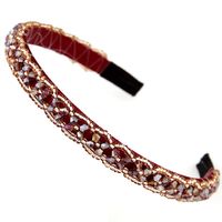 Korean Fashion Pure Hand-made Sweet Crystal Temperament Headband Nihaojewelry Wholesale sku image 4