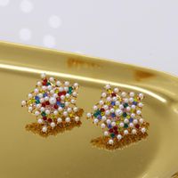 New Exaggerated Stud Earrings Star Diamond Earrings For Women Wholesale main image 4