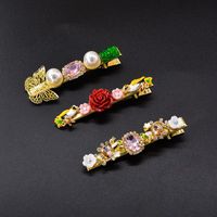 Wholesale Of New Simple Crystal Bowknot Cheap Hairpin main image 6