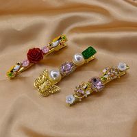 Wholesale Of New Simple Crystal Bowknot Cheap Hairpin main image 4