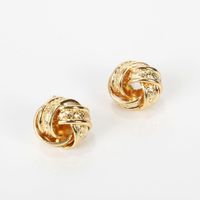 Simple And Stylish Geometric Wild Electroplating Earrings Wholesale main image 3