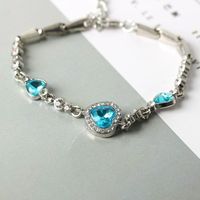 Korean Fashion Crystal Bracelet For Women Wholesale main image 3