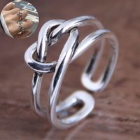Fashion Retro Love Open Ring Yiwu Nihaojewelry Wholesale sku image 1