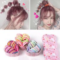 Children&#39;s Rubber Band Girl Hair Ring Female Black Baby Head Rope Tied Hair Girl Hair Accessories main image 4