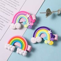 Korean Cute Color Lollipop Rainbow Cheap Hairpin Wholesale main image 3