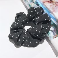 Korean New Sweet And Cute Polka Dot Cheap Scrunchies Wholesale sku image 5